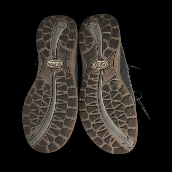 Chaco Kanarra 2.0 Grey Lace Up Walking Sneakers Sz 10 - Picture 5 of 7